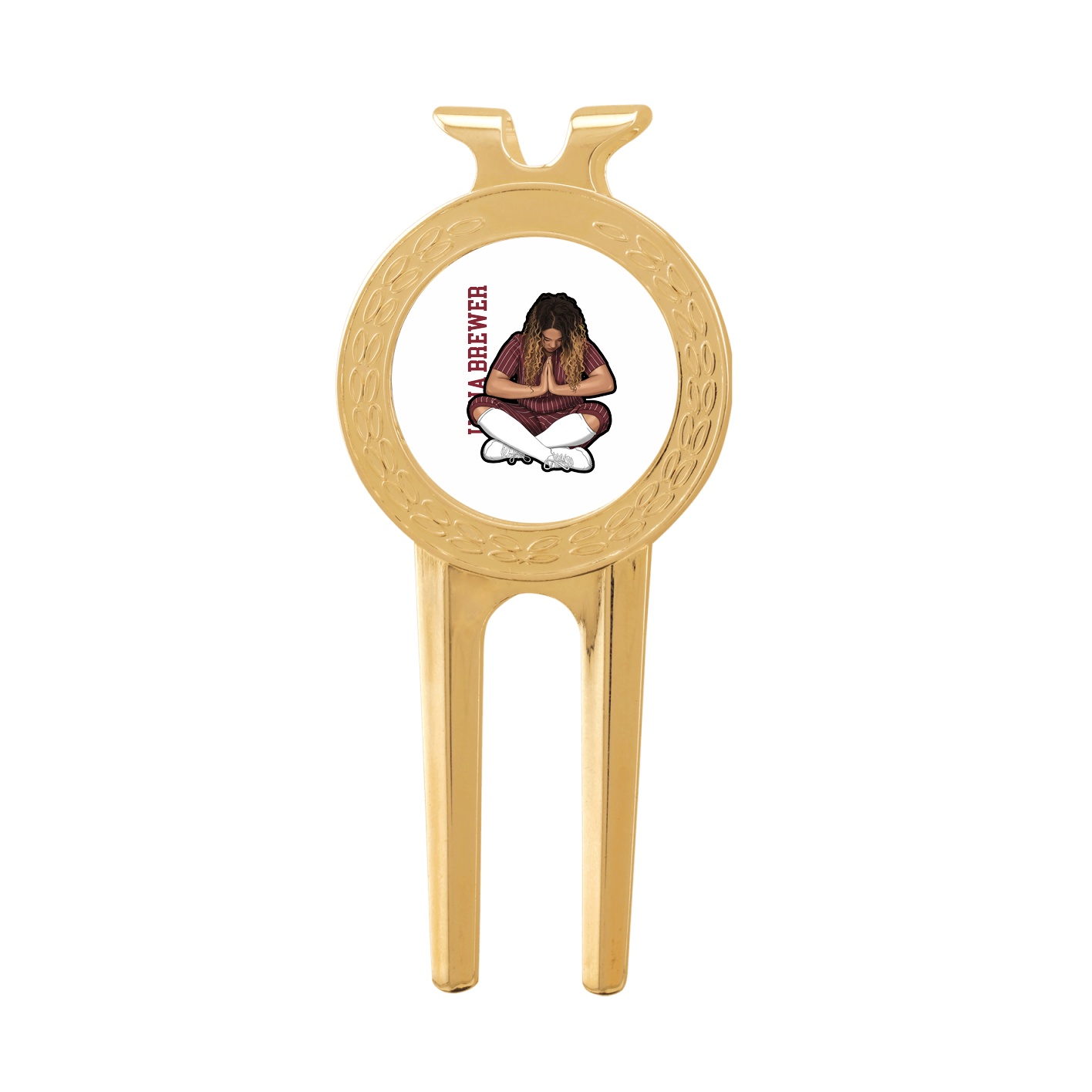 Divot Tool with Ball Marker — Name Vertical in Classic