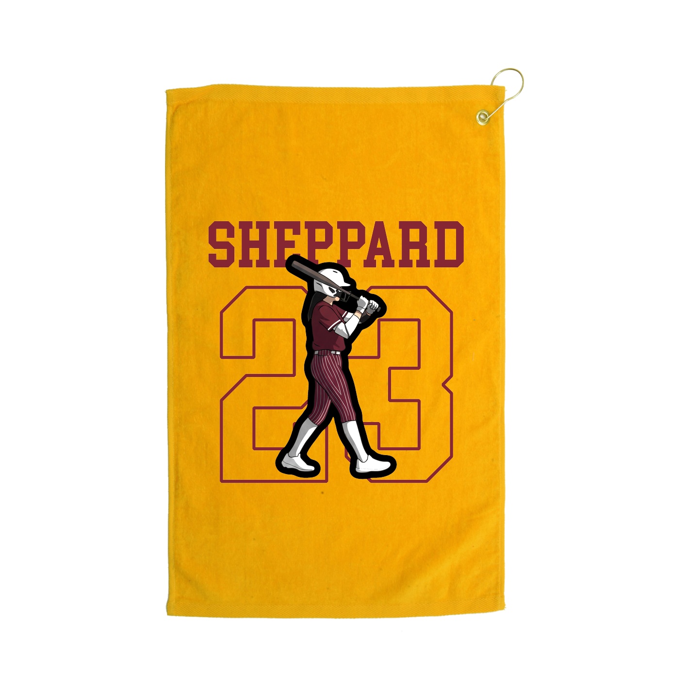 Golf Towel — Shirsey in Gold