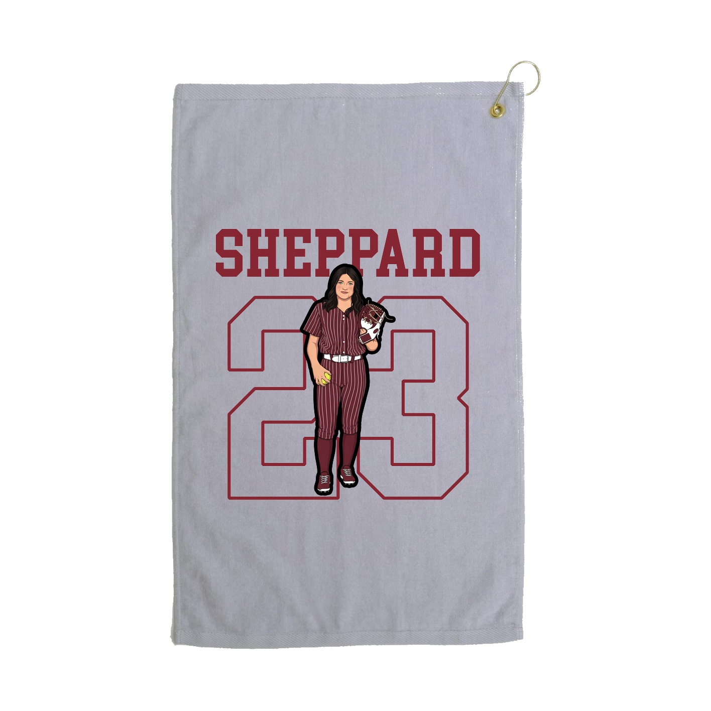Terry Velour Golf Towel