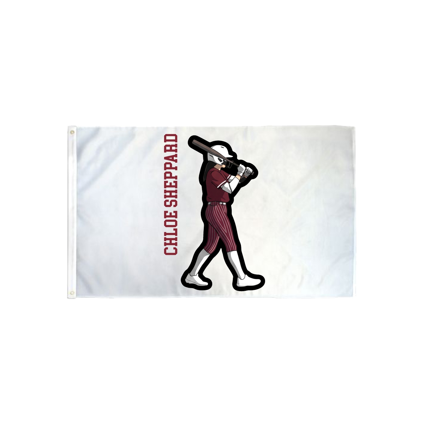 3x5 Flag — Name Vertical in Classic