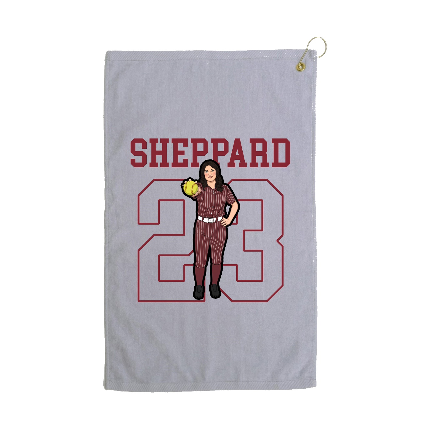 Golf Towel — Shirsey in Grey
