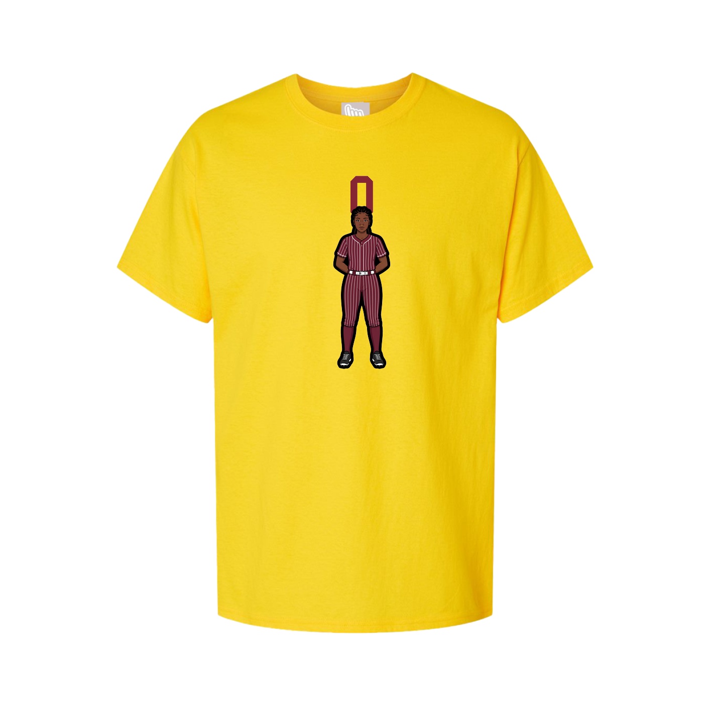Tee — Number Top in Gold
