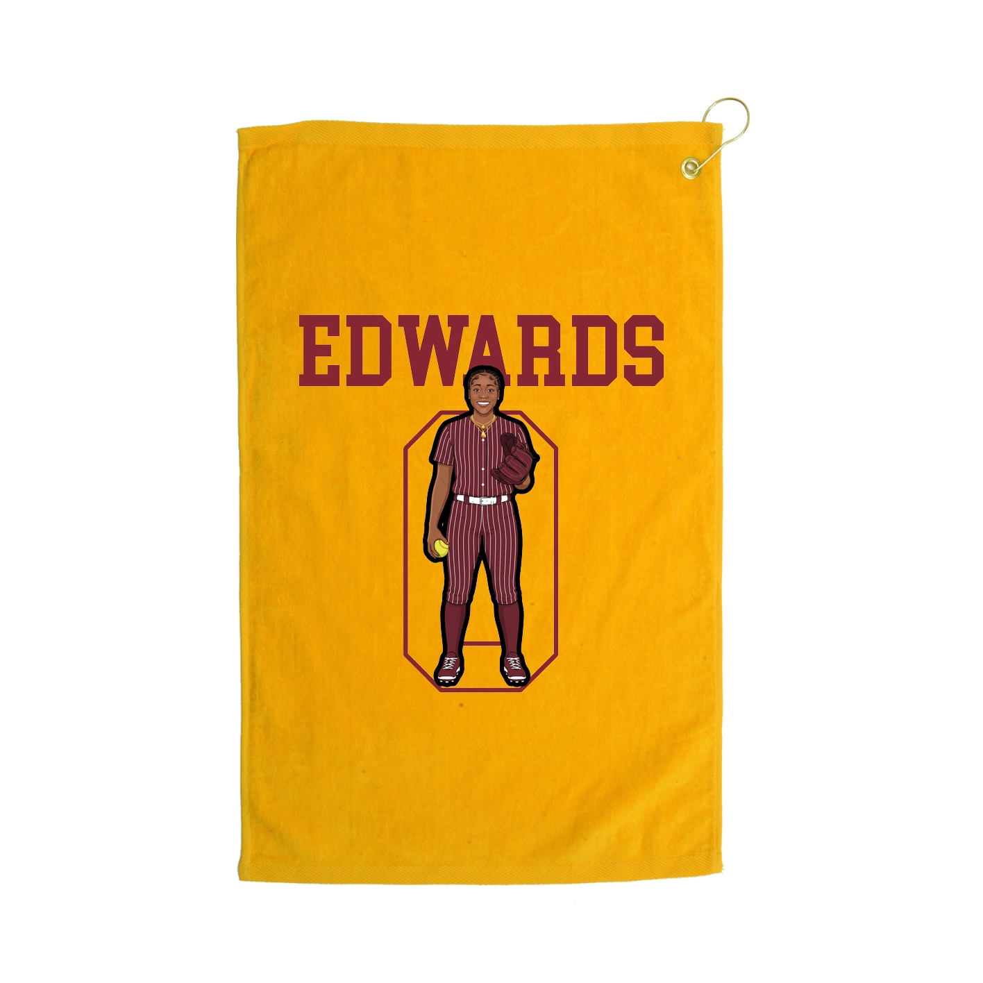 Golf Towel — Shirsey in Gold