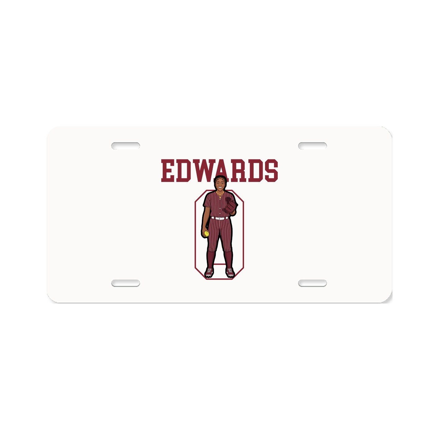 Aluminum License Plate