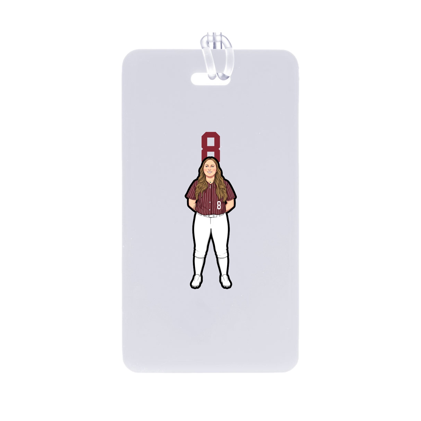 Bag Tag — Number Top in Classic
