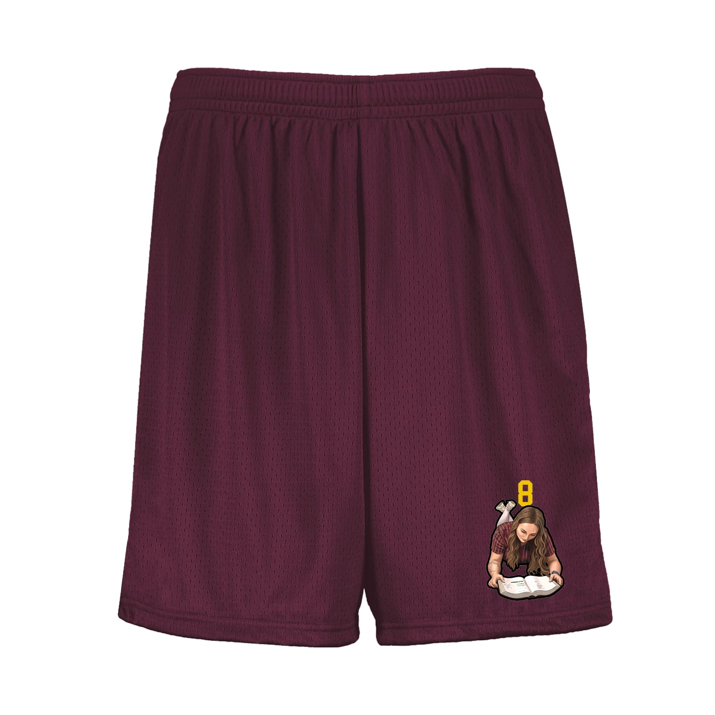 Shorts — Number Top in Maroon