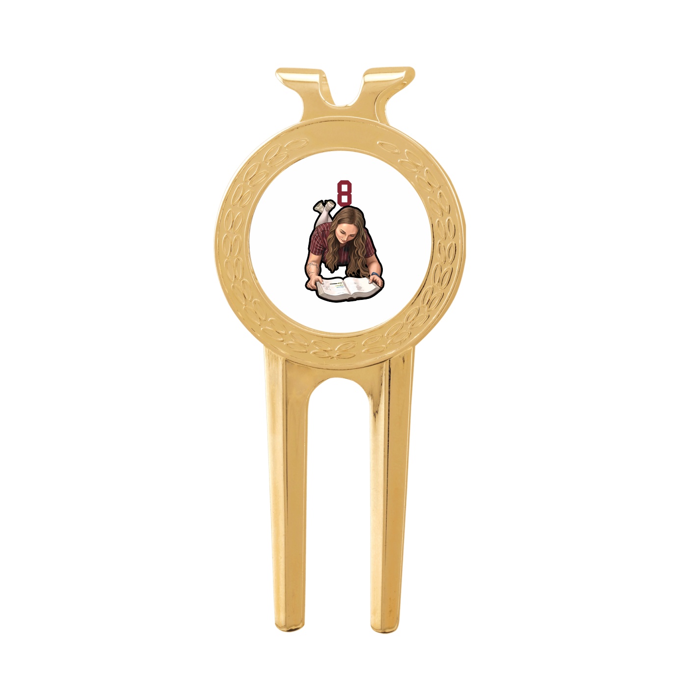 Divot Tool with Ball Marker — Number Top in Classic