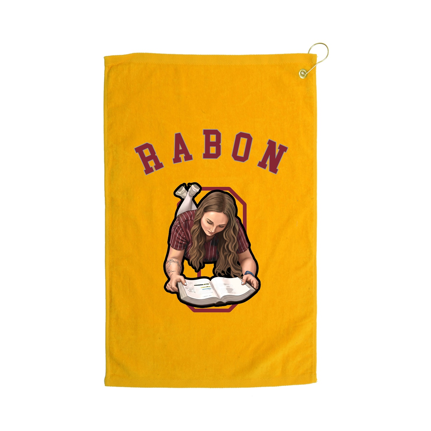 Golf Towel — Shirsey Arch in Gold