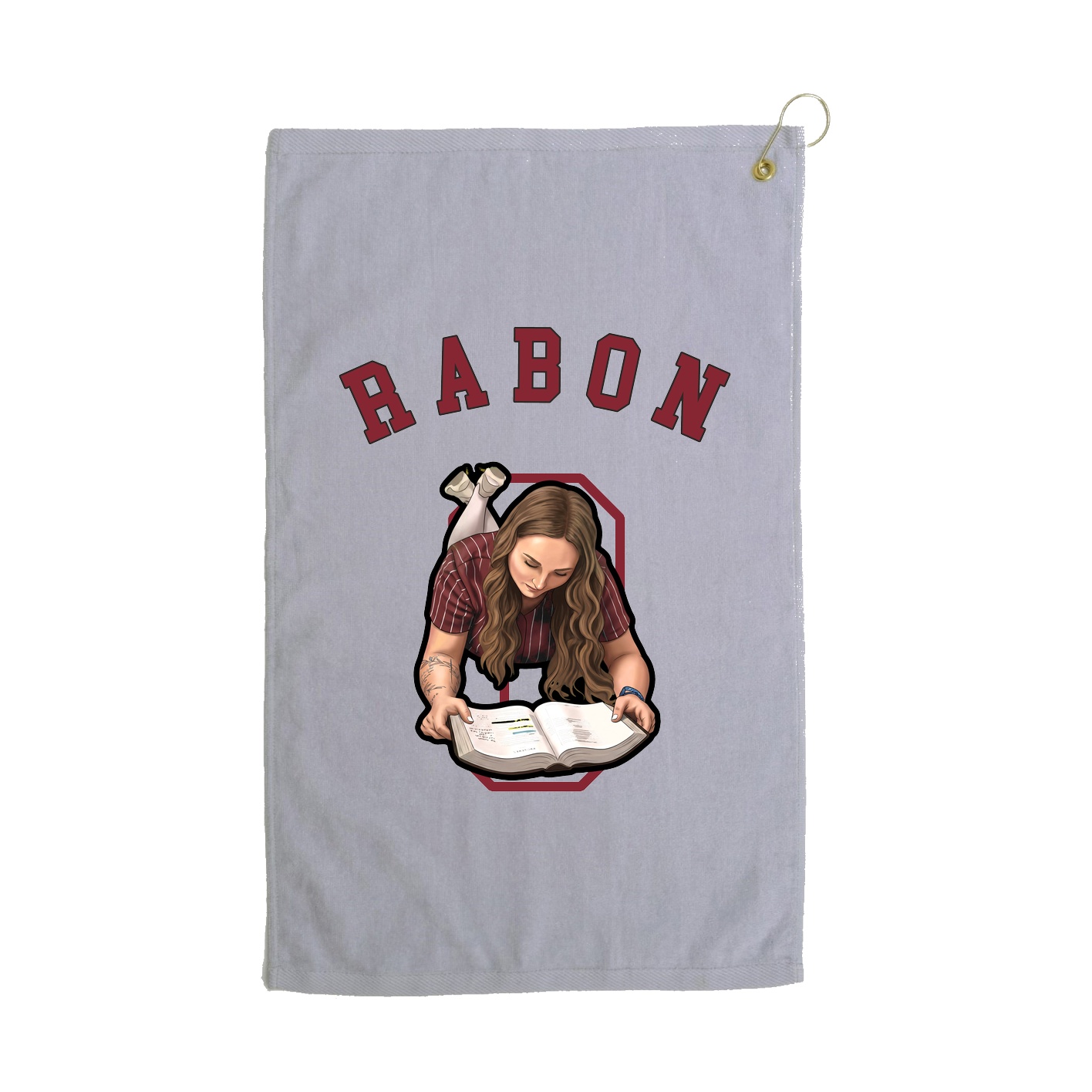 Golf Towel — Shirsey Arch in Grey