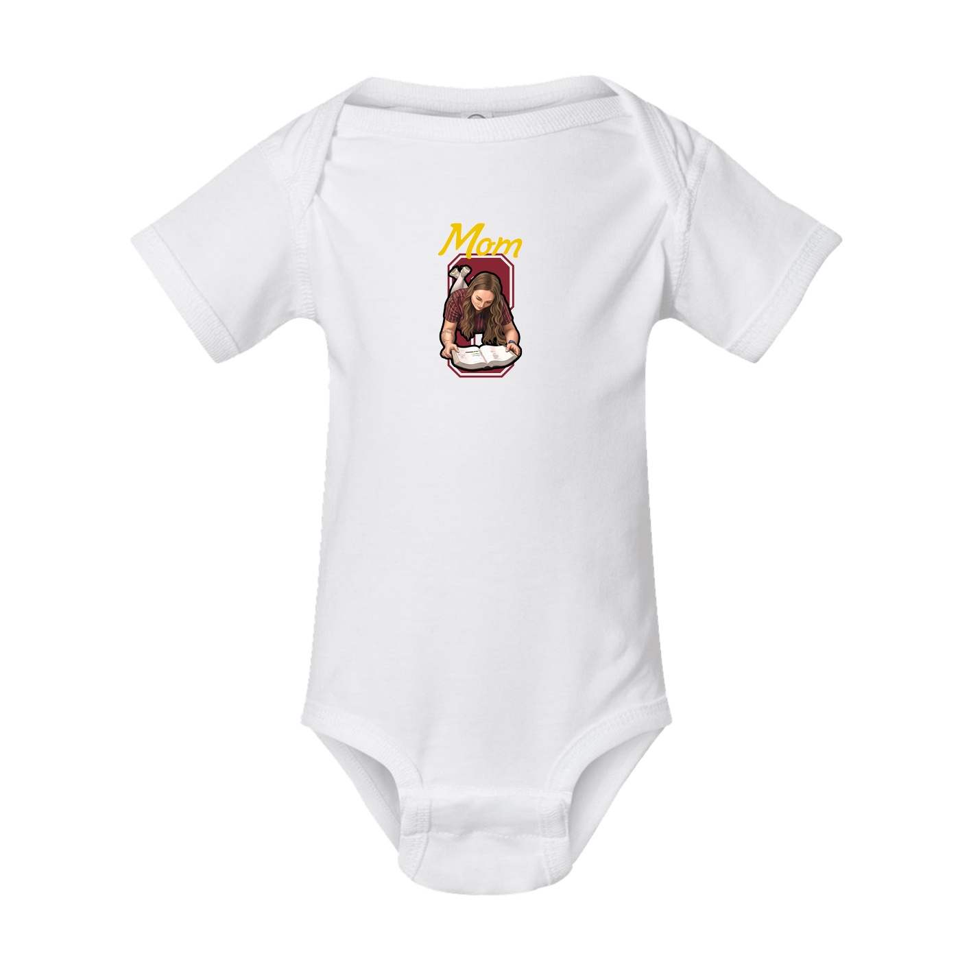 Baby Onesie — Mothers Day Shirsey in White