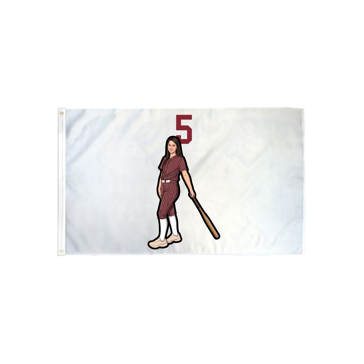 3x5 Flag — Number Top in Classic