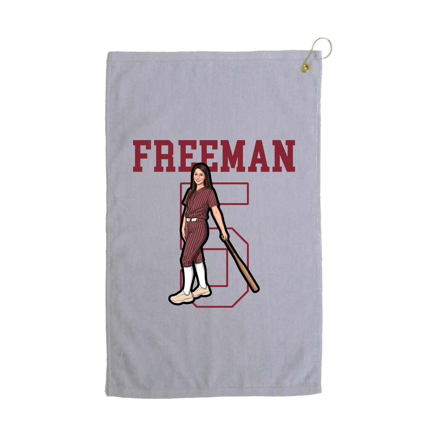 Golf Towel — Shirsey in Grey