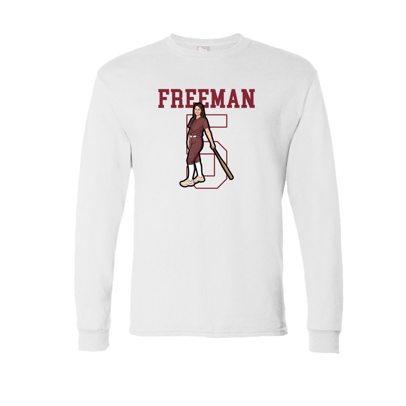 Long Sleeve Tee — Shirsey in White