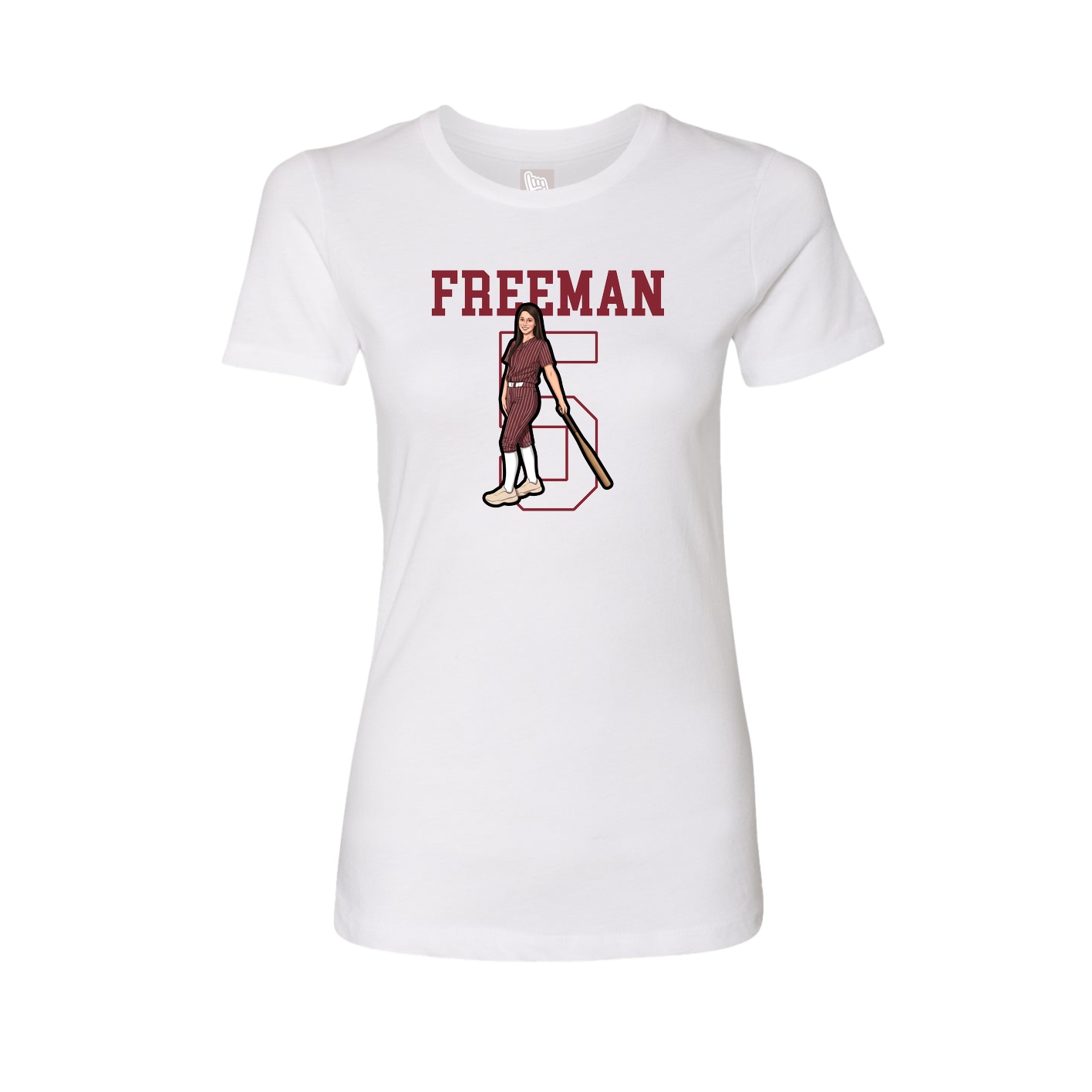 Fitted Women's Tee — Shirsey in White