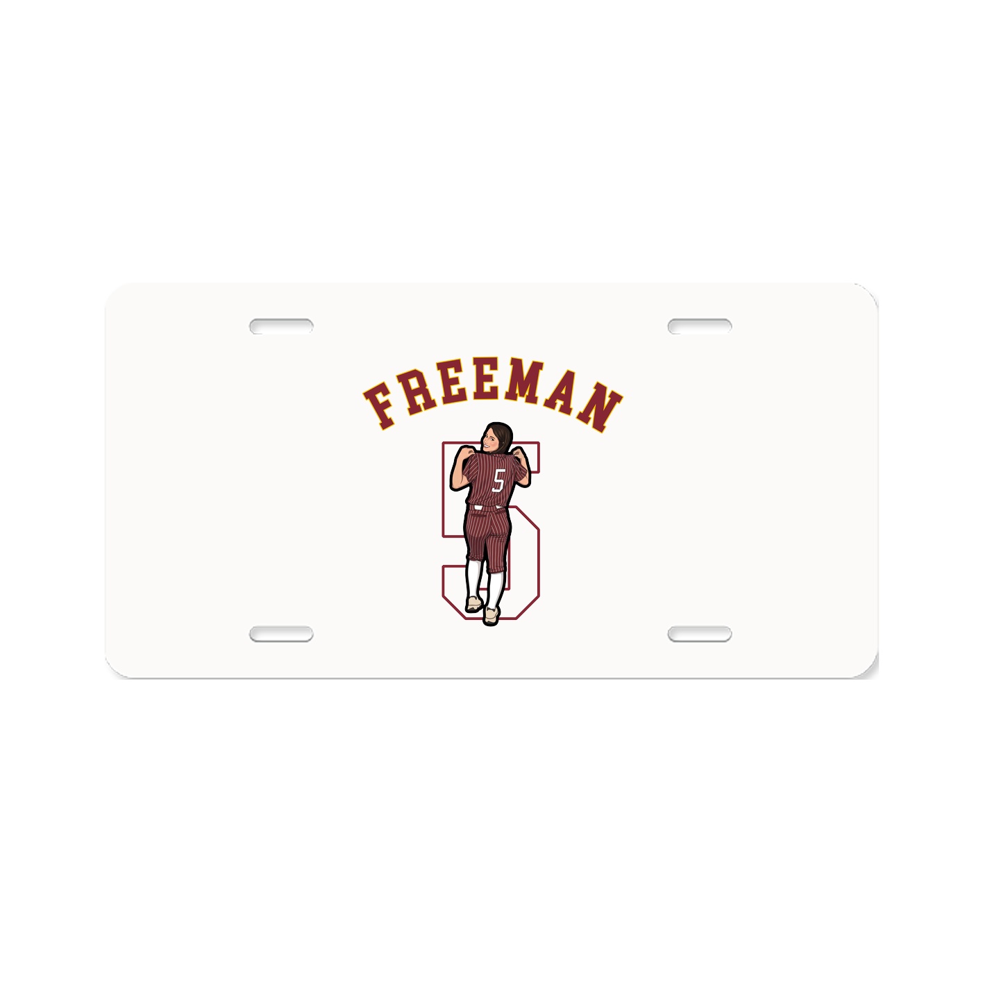 License Plate — Shirsey Arch in Classic