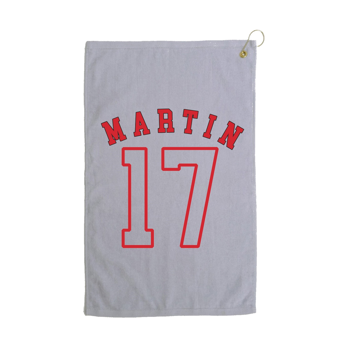 Golf Towel — Shirsey Arch in Grey
