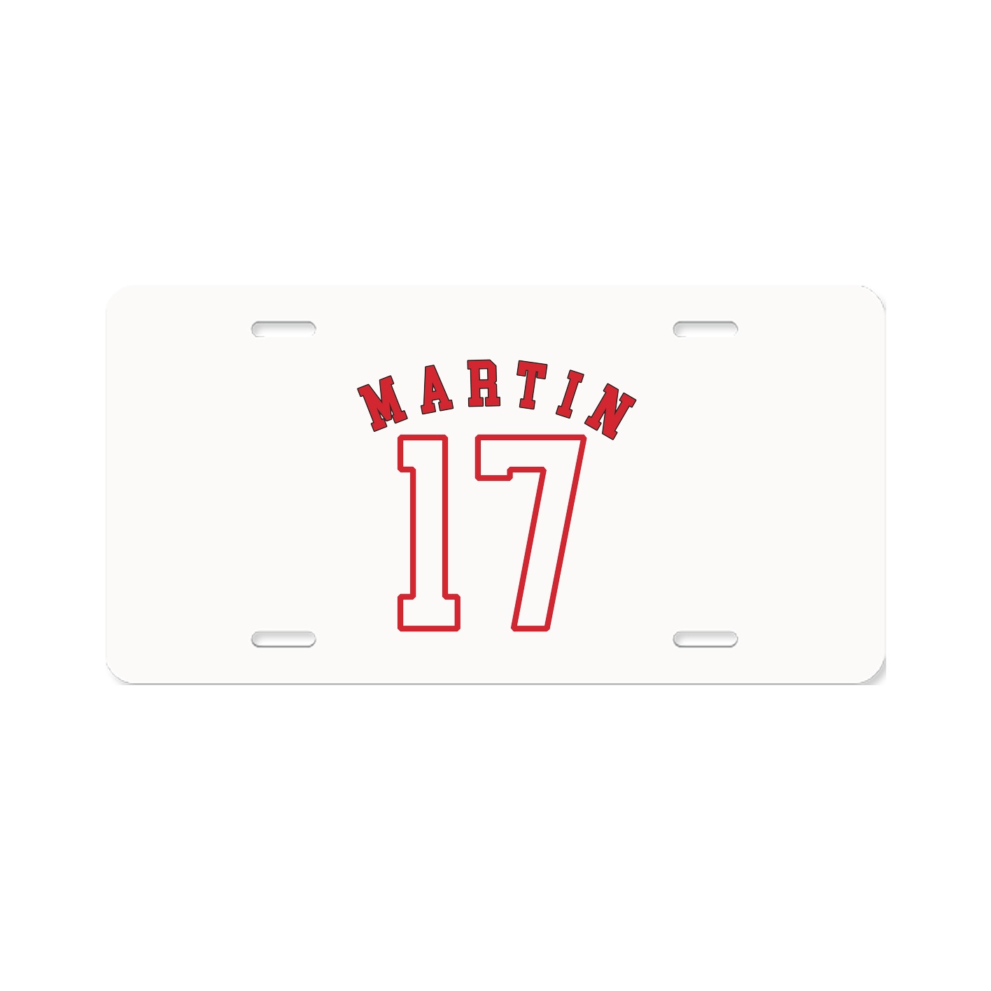 License Plate — Shirsey Arch in Classic