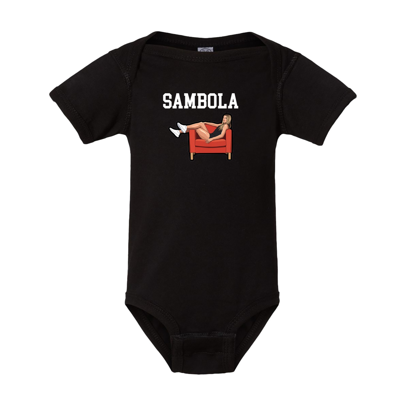 Baby Onesie — Shirsey in Black