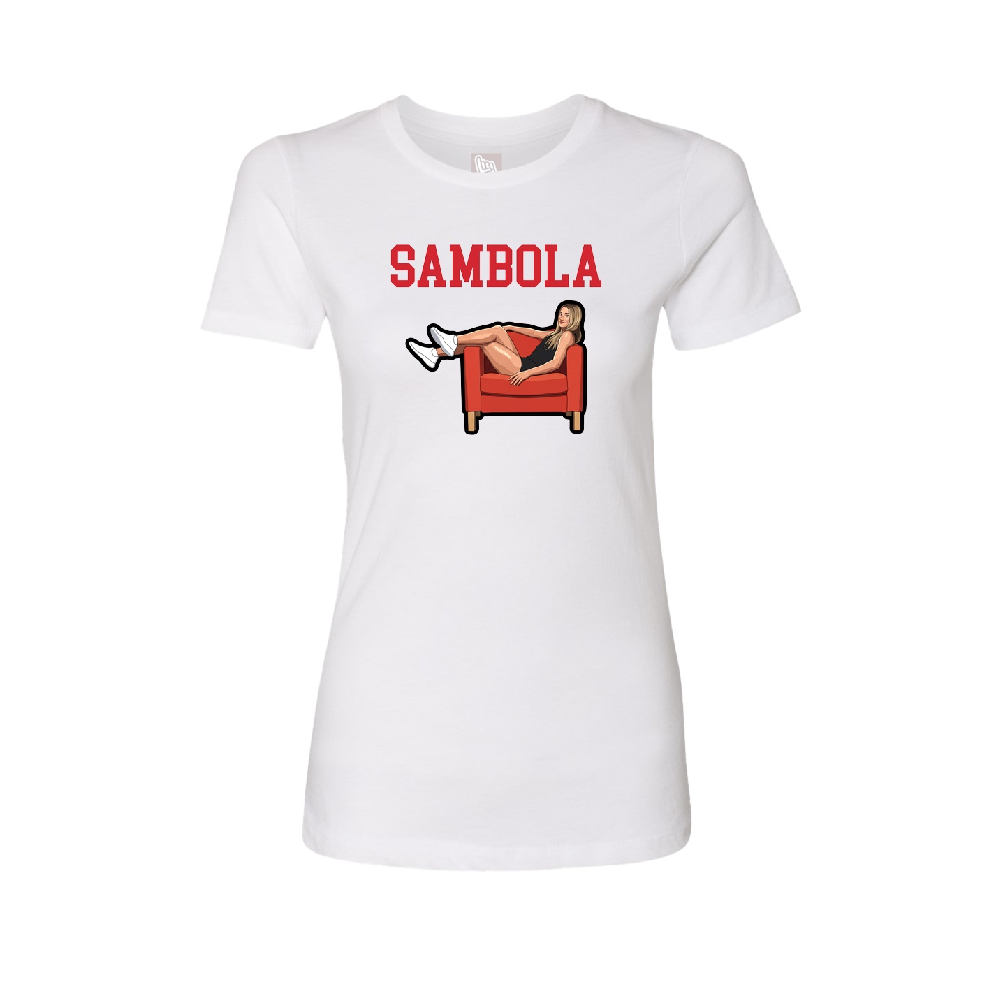 Fitted Women's Tee — Shirsey in White