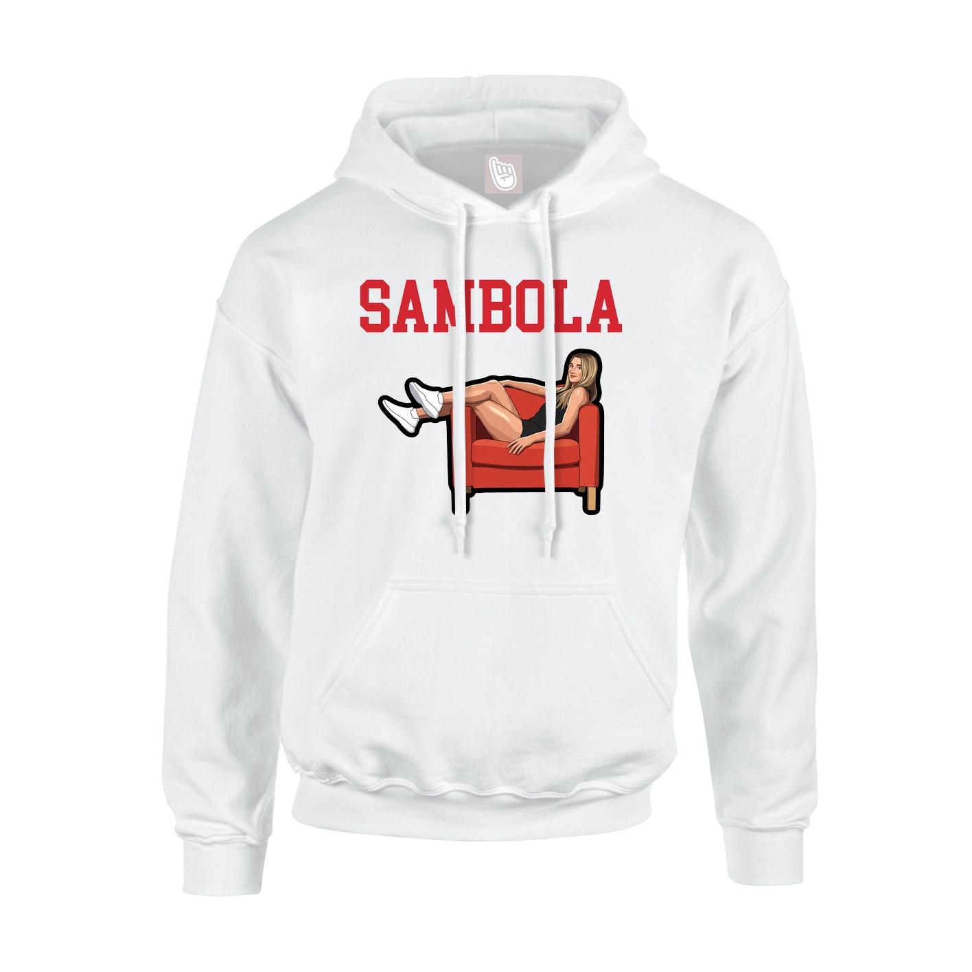Youth Hoodie — Shirsey in White