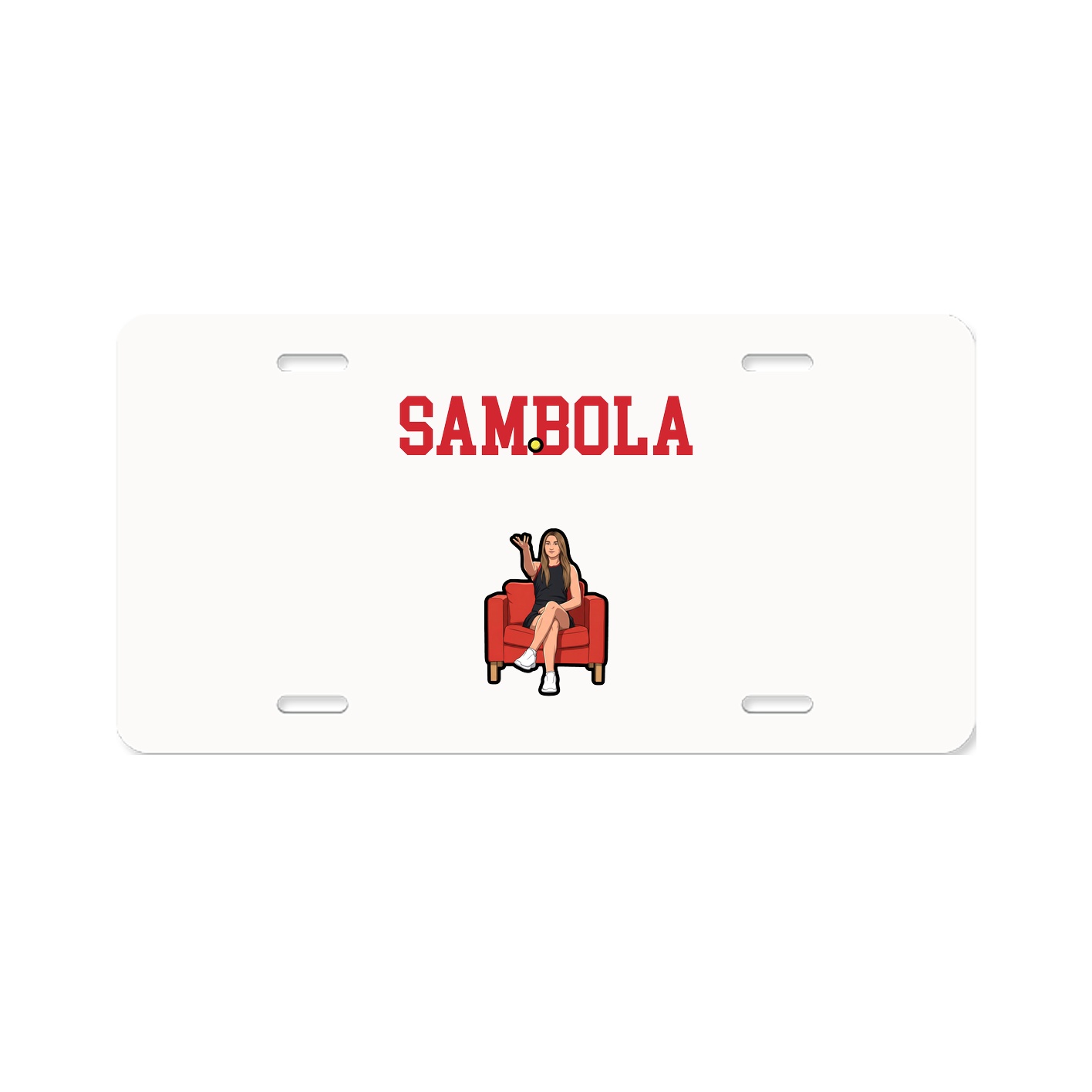 License Plate — Shirsey in Classic