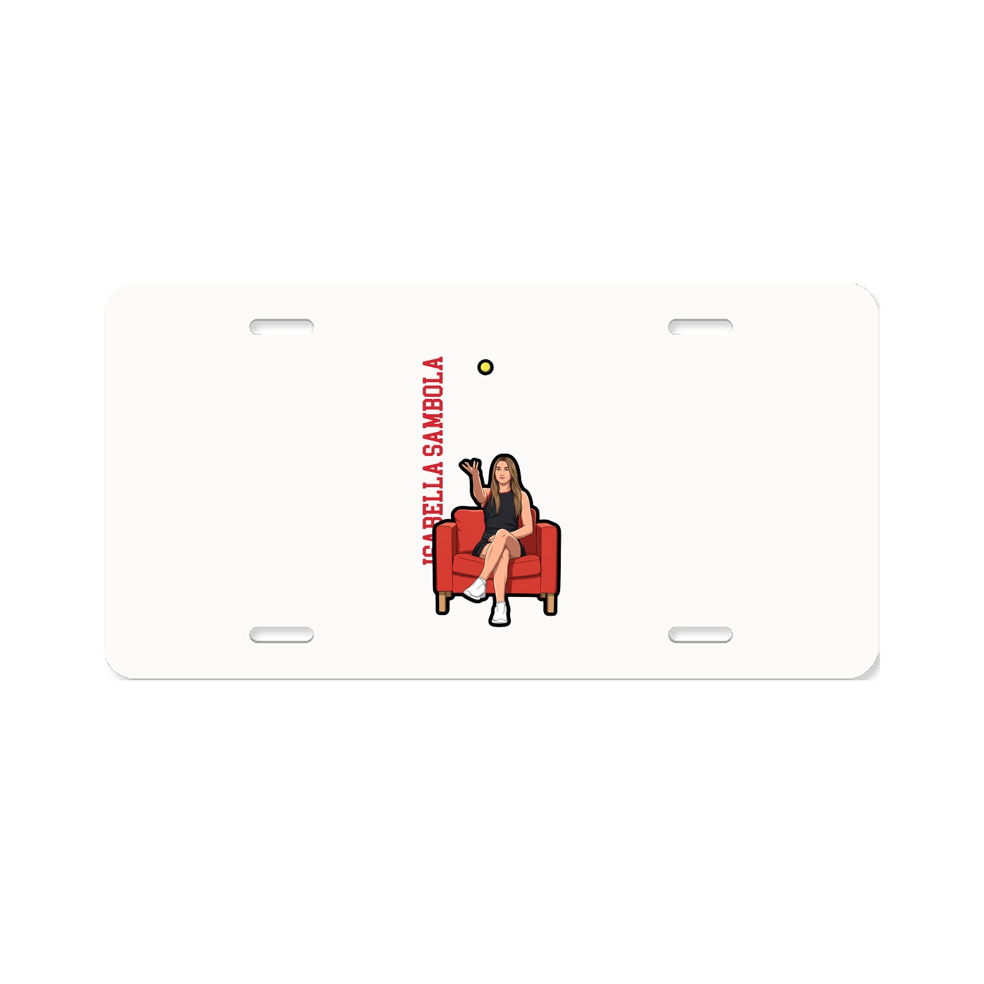 Aluminum License Plate
