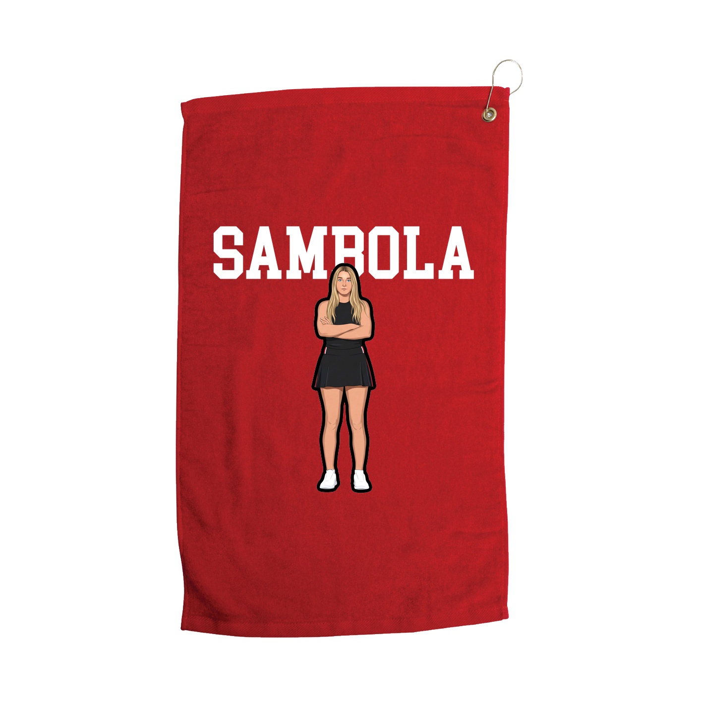 Golf Towel — Shirsey in Red