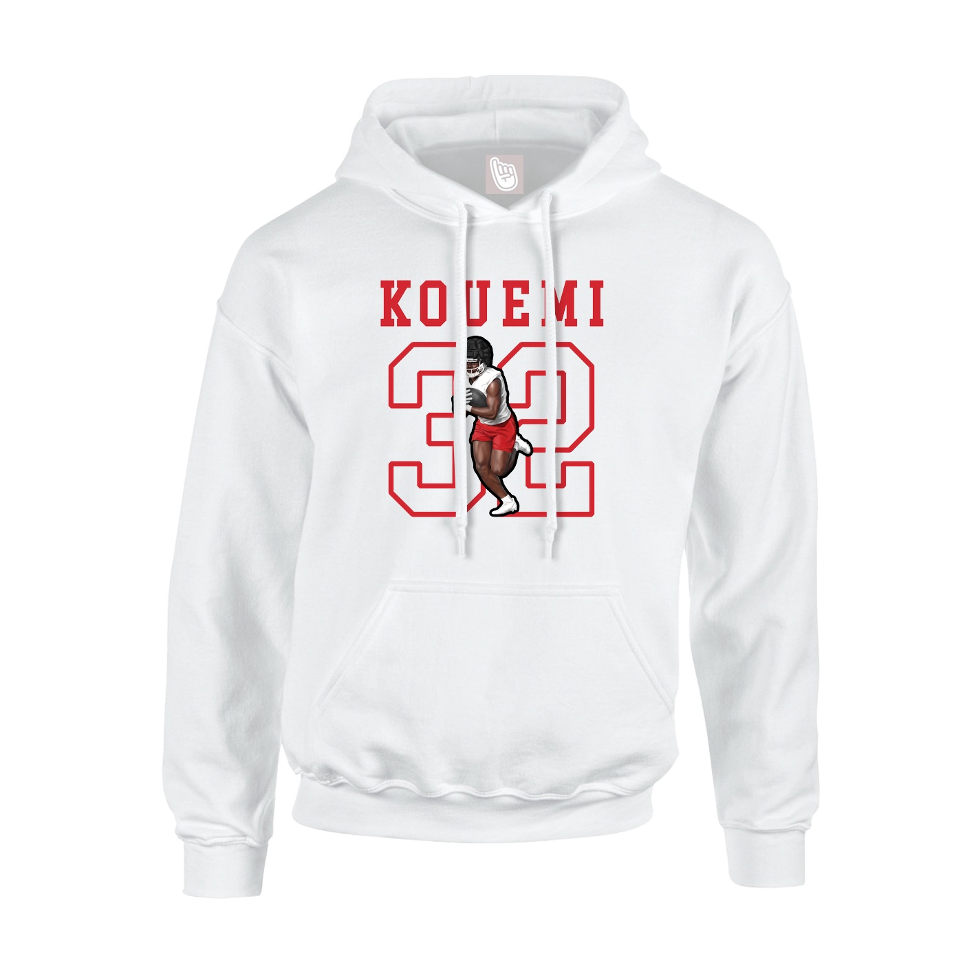 Hoodie — Shirsey in White