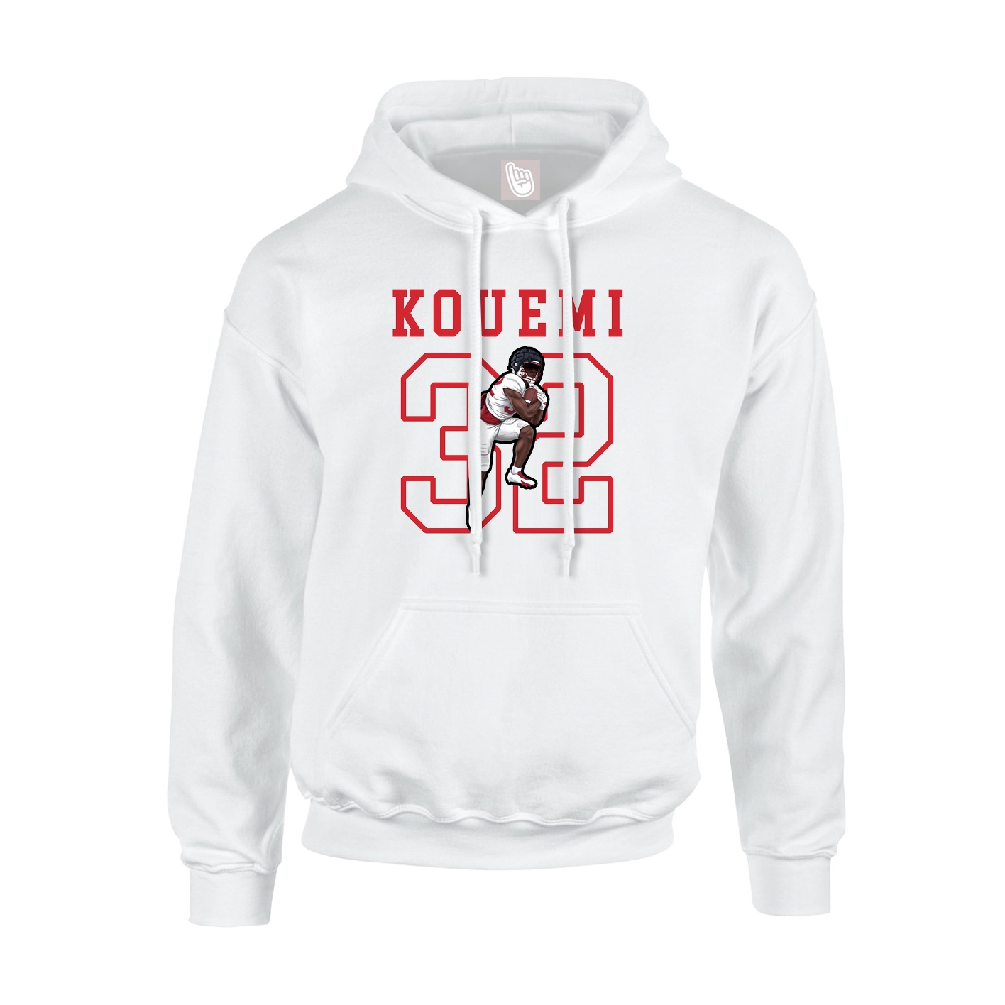 Hoodie — Shirsey in White