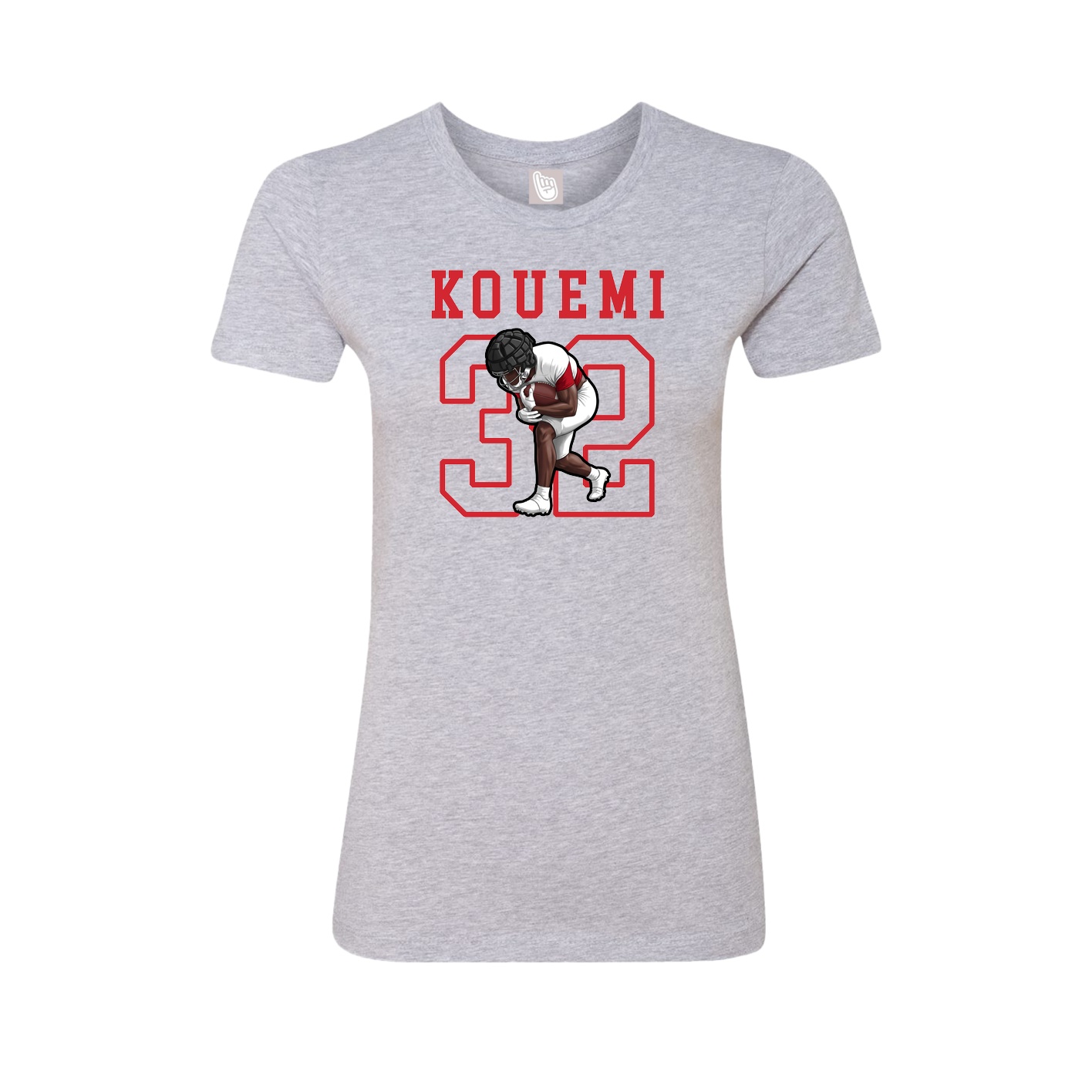Fitted Women's Tee — Shirsey in Grey