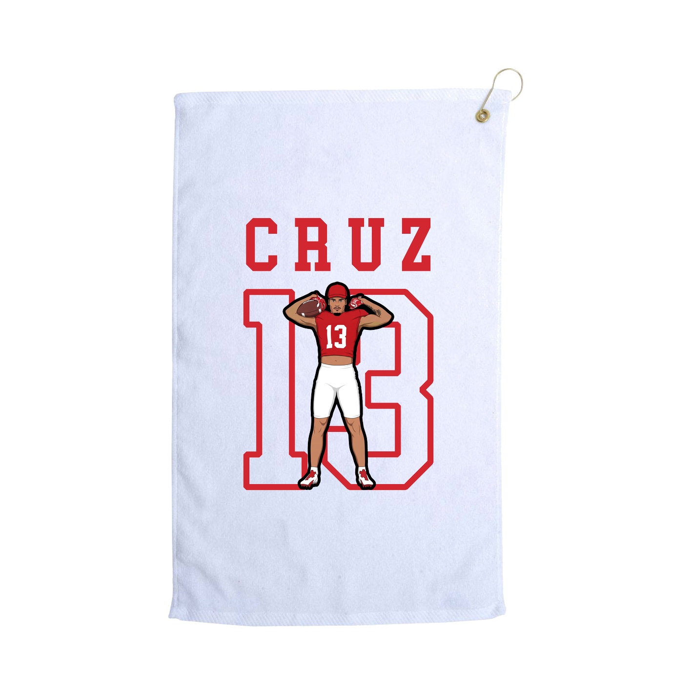 Terry Velour Golf Towel