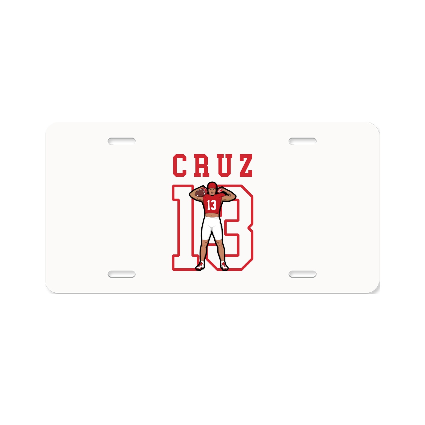 Aluminum License Plate