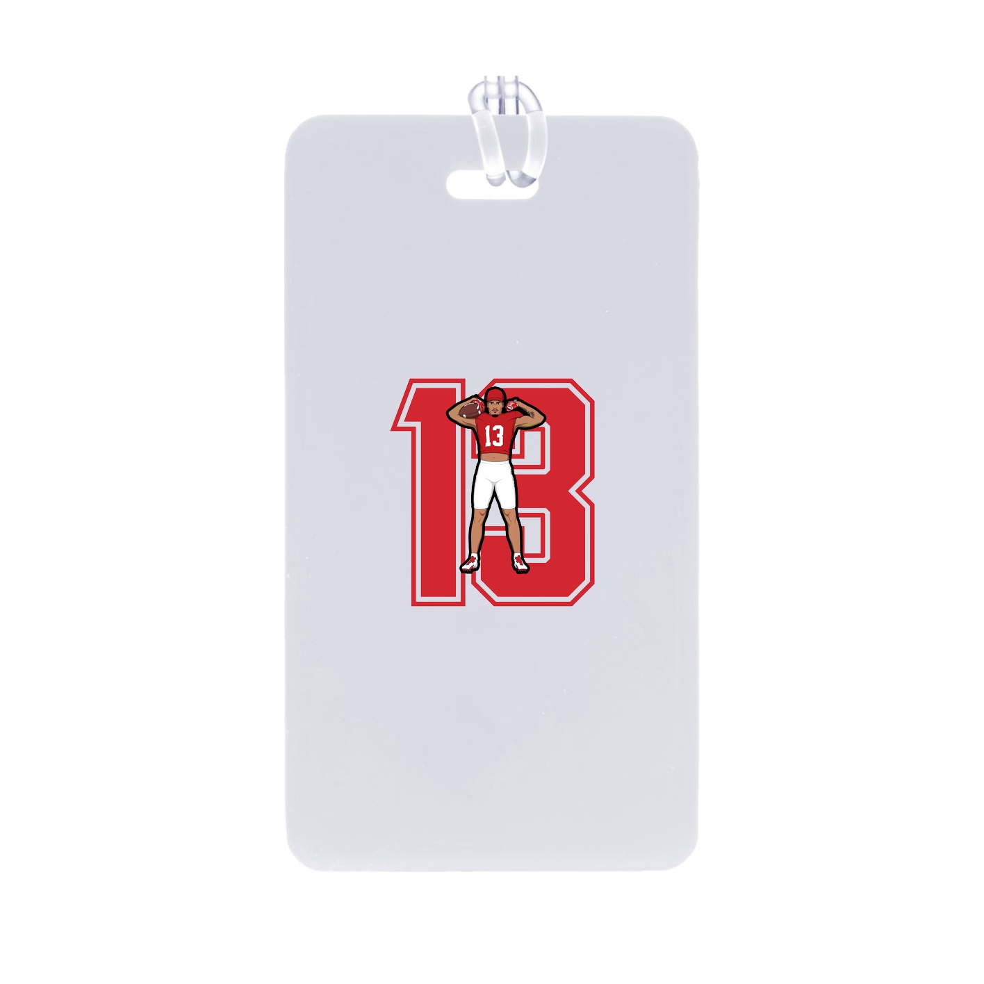 Bag Tag — Number in Classic