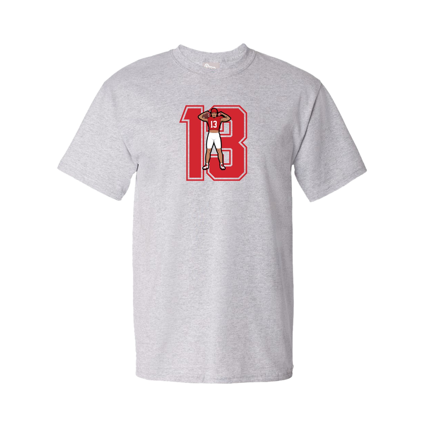 Tee — Number in Grey