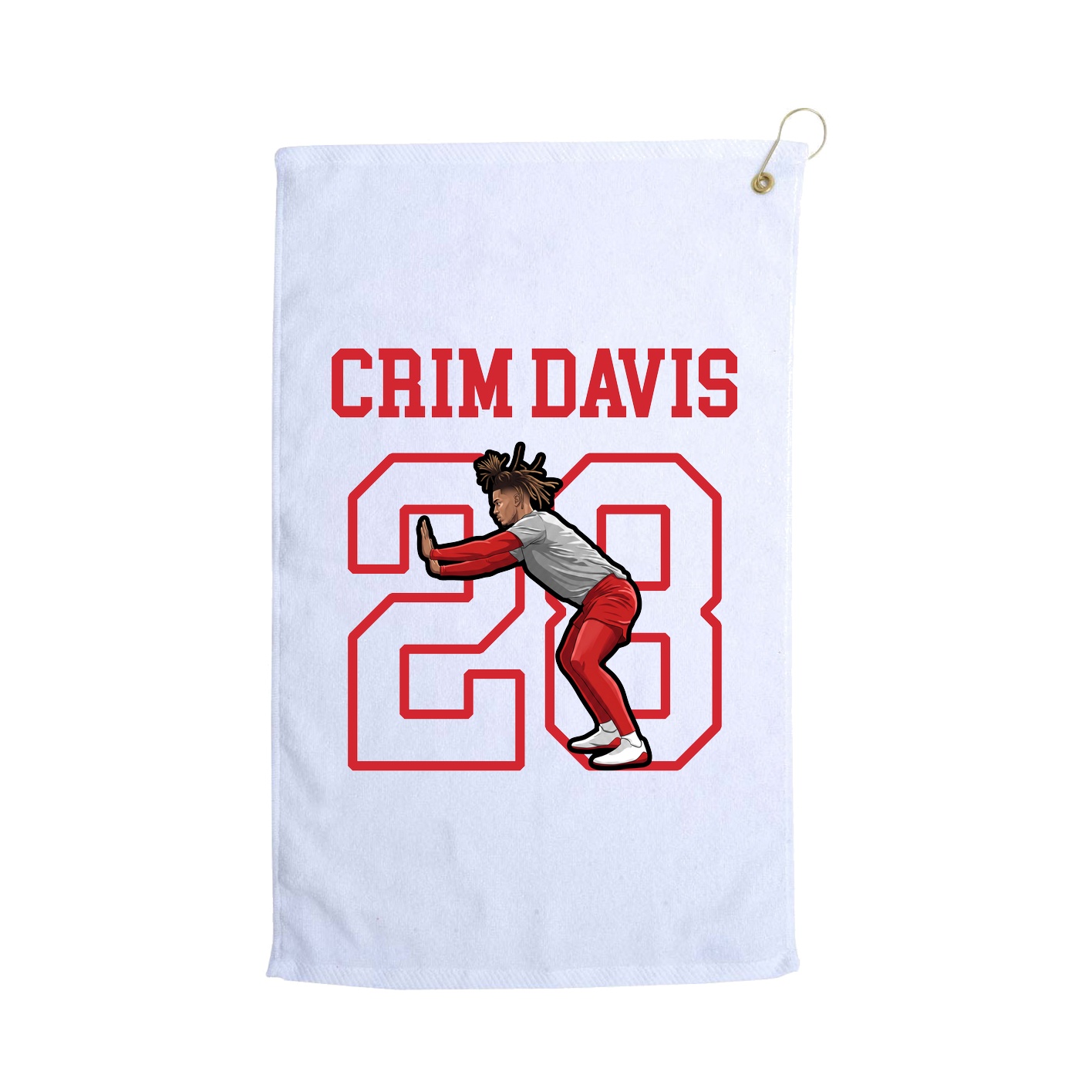 Golf Towel — Shirsey in White