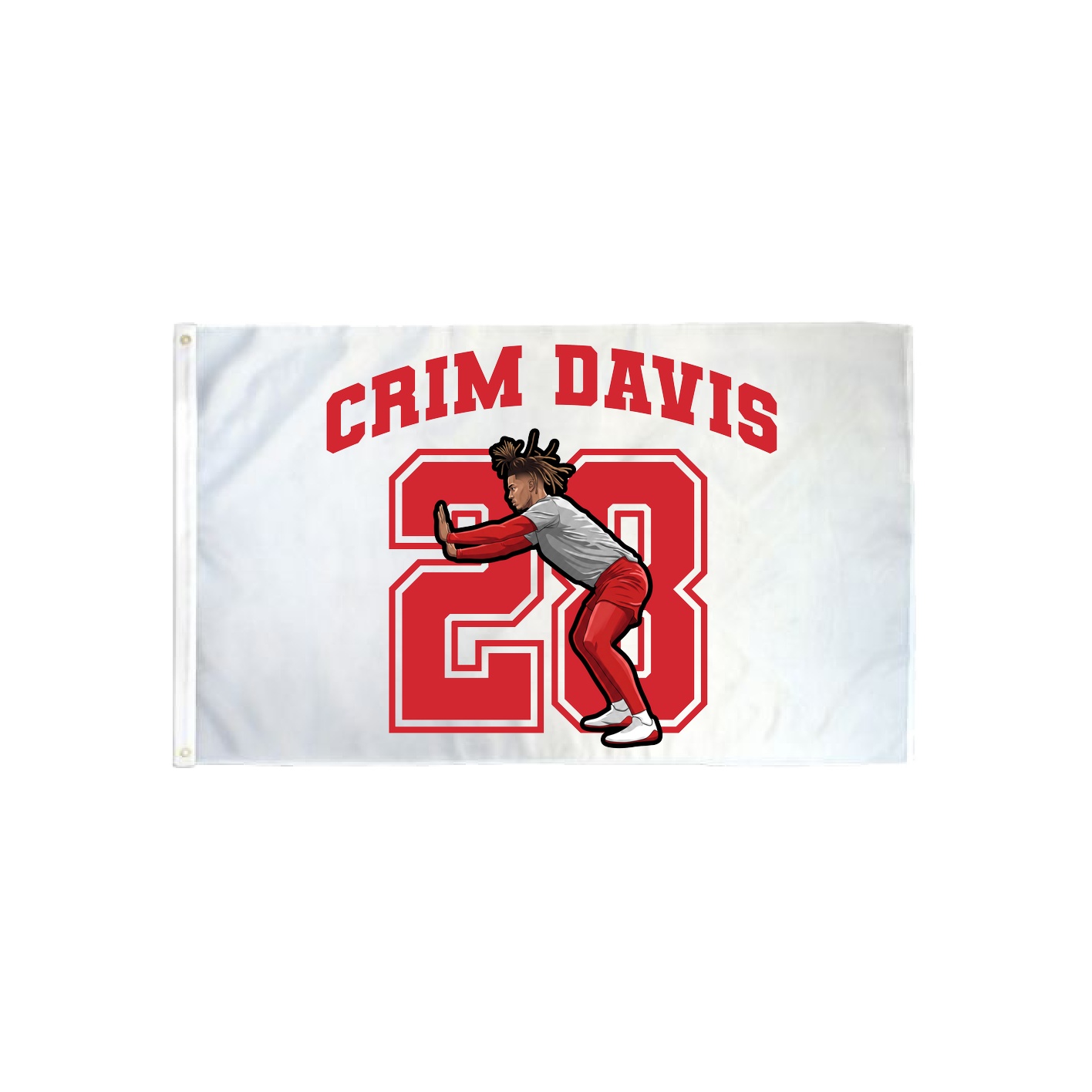 3x5 Flag — Number in Classic