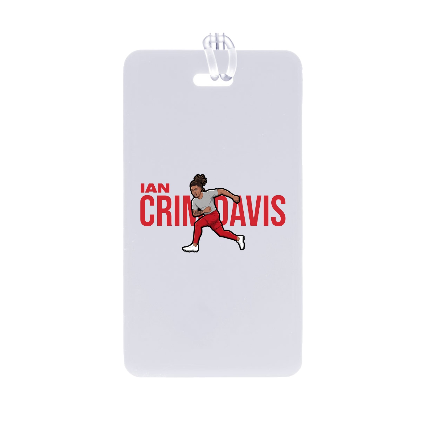 Bag Tag — Player Name in Classic
