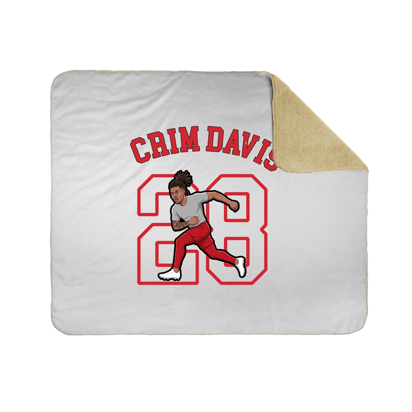 Throw Blanket — Shirsey Arch in White
