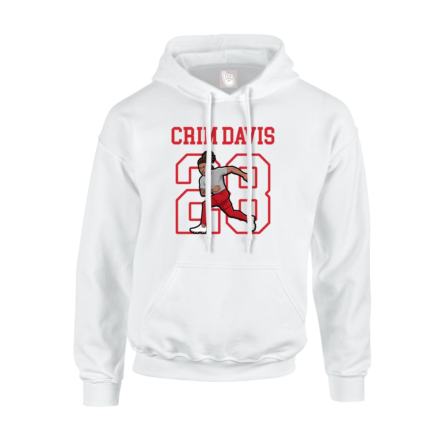 Youth Hoodie — Shirsey in White