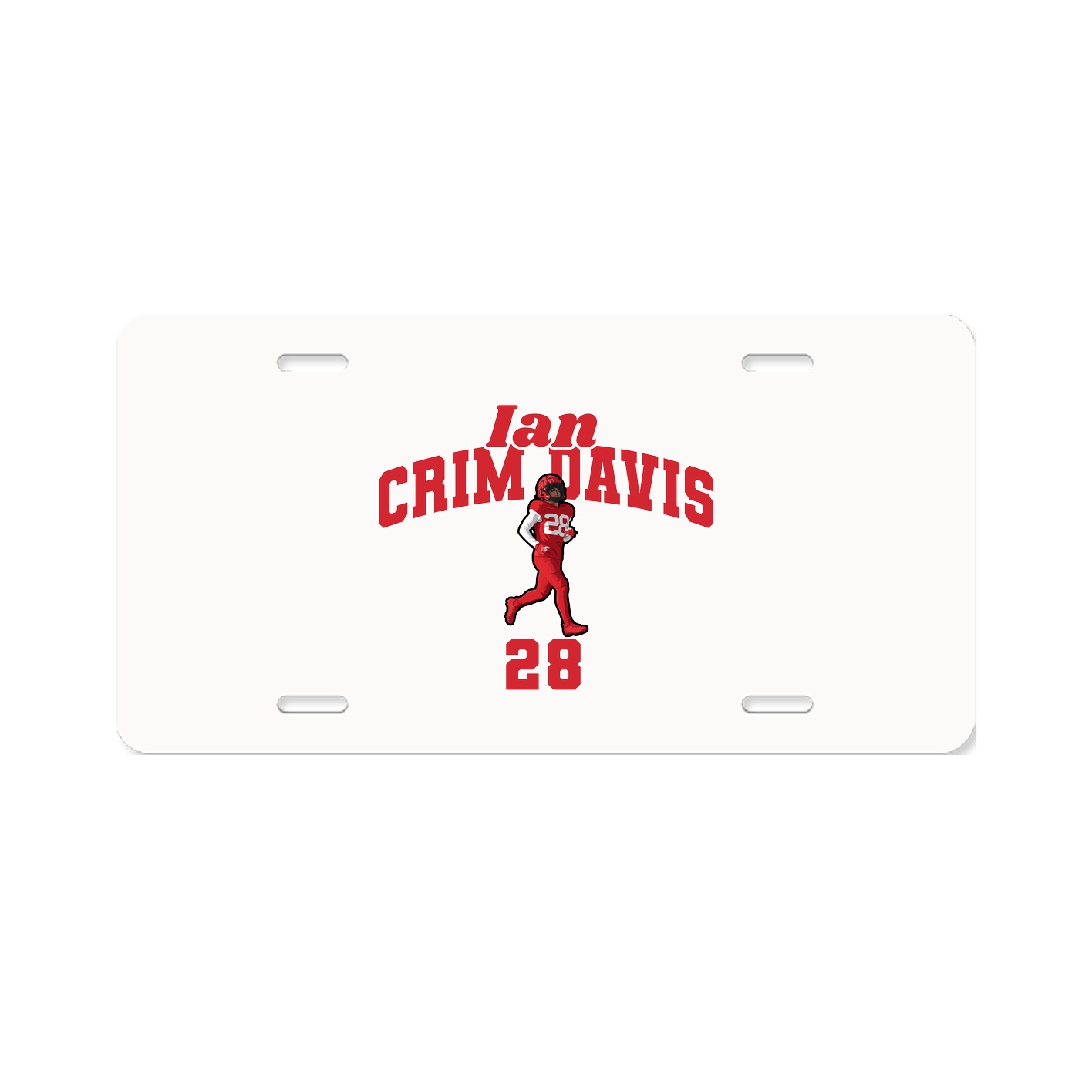 License Plate — Signature Arch in Classic