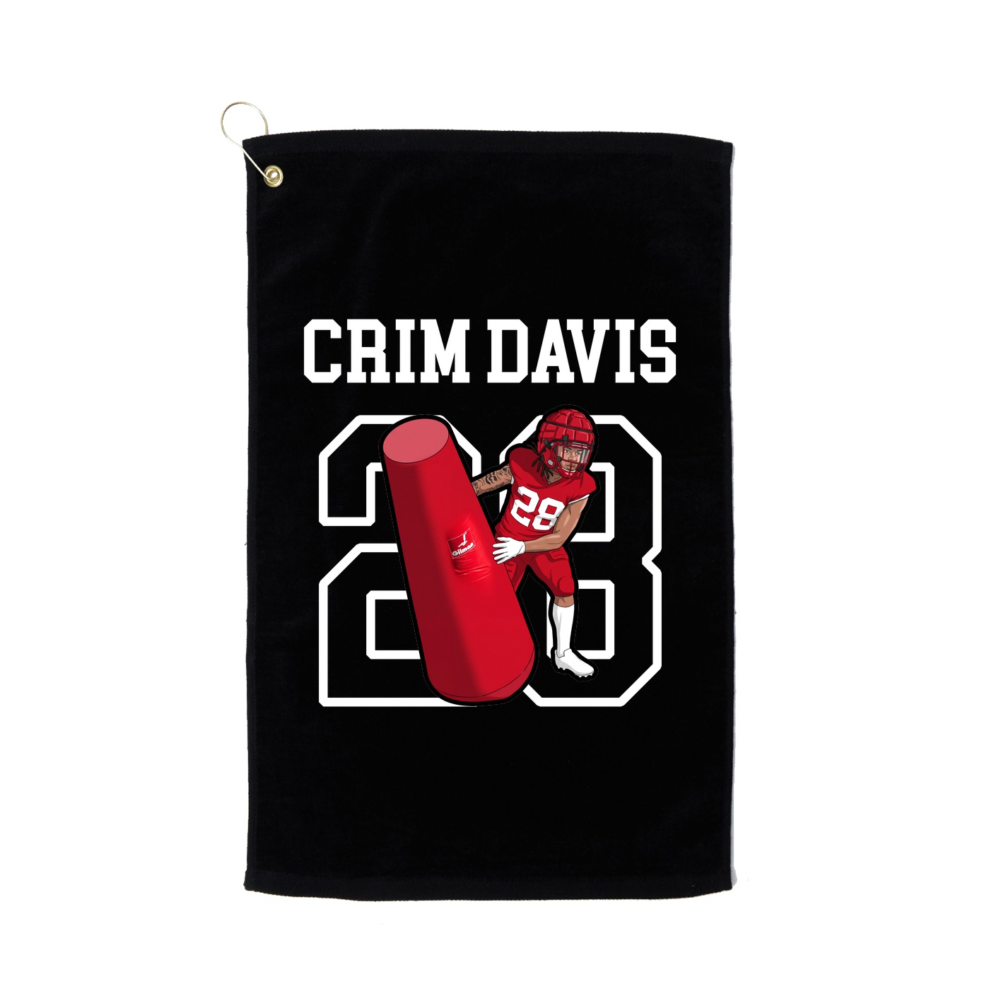 Golf Towel — Shirsey in Black