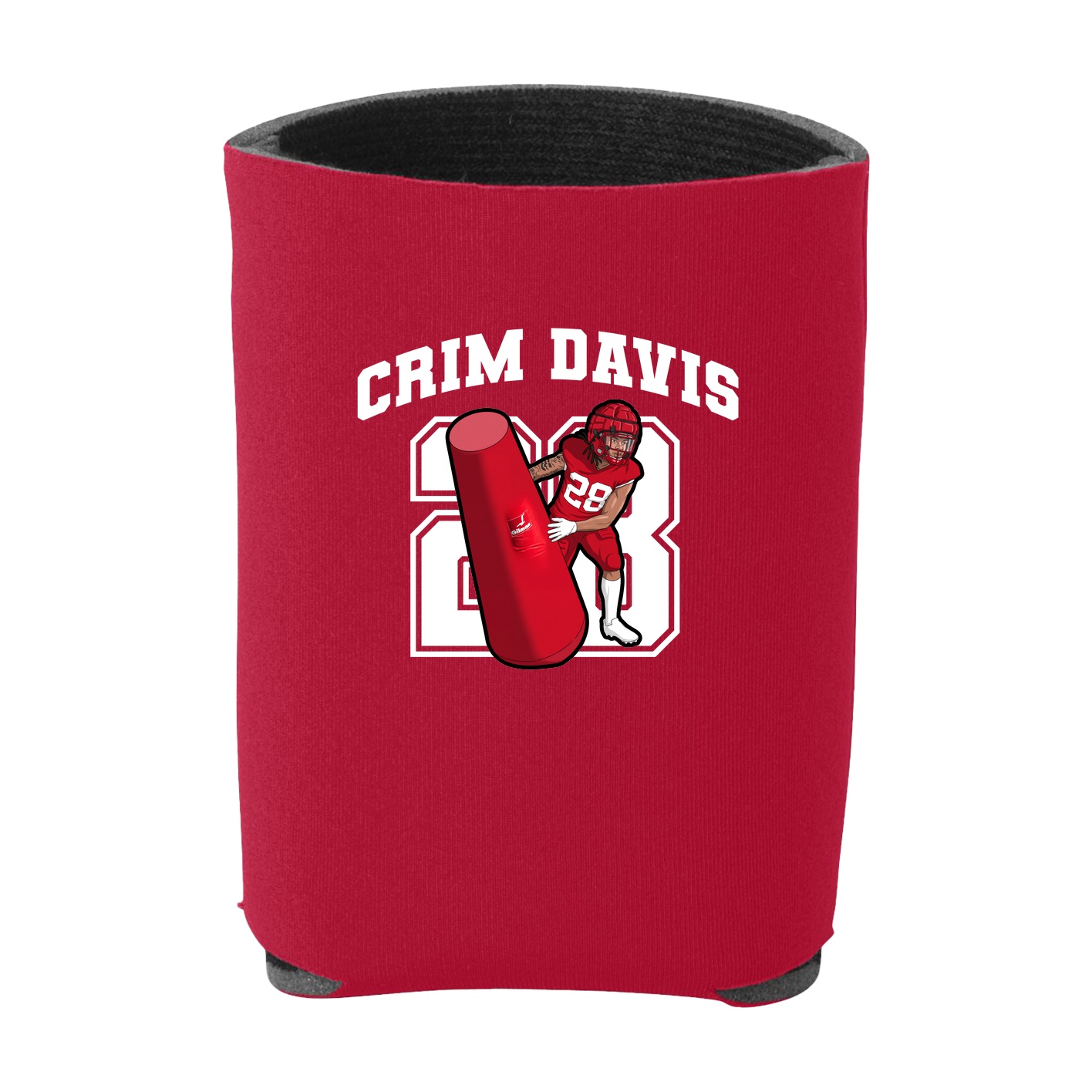 Can Holder — Number in Red