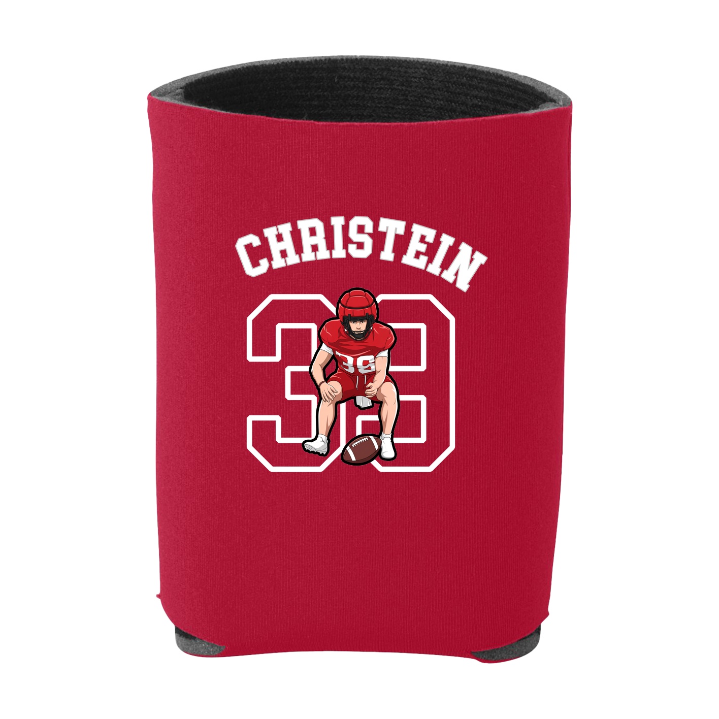 Can Holder — Shirsey Arch in Red
