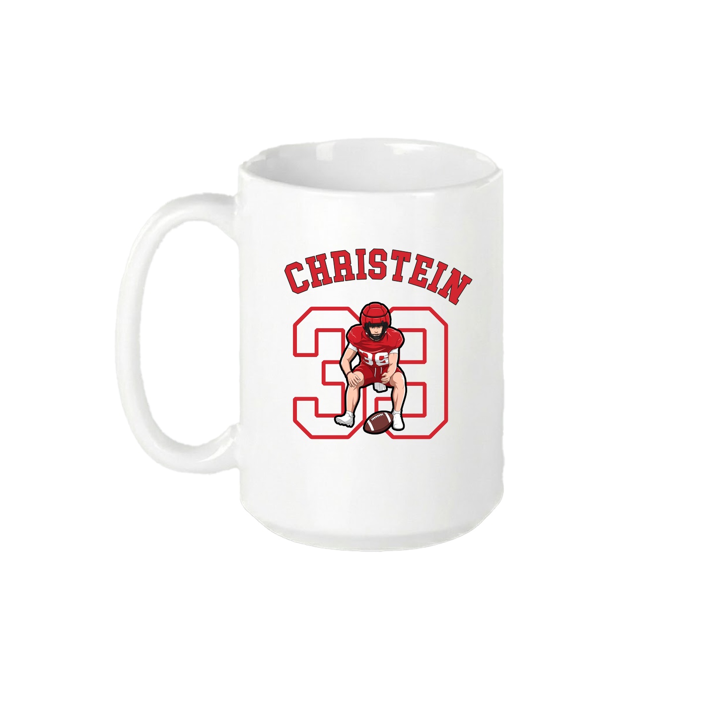 15oz Coffee Mug — Shirsey Arch in White