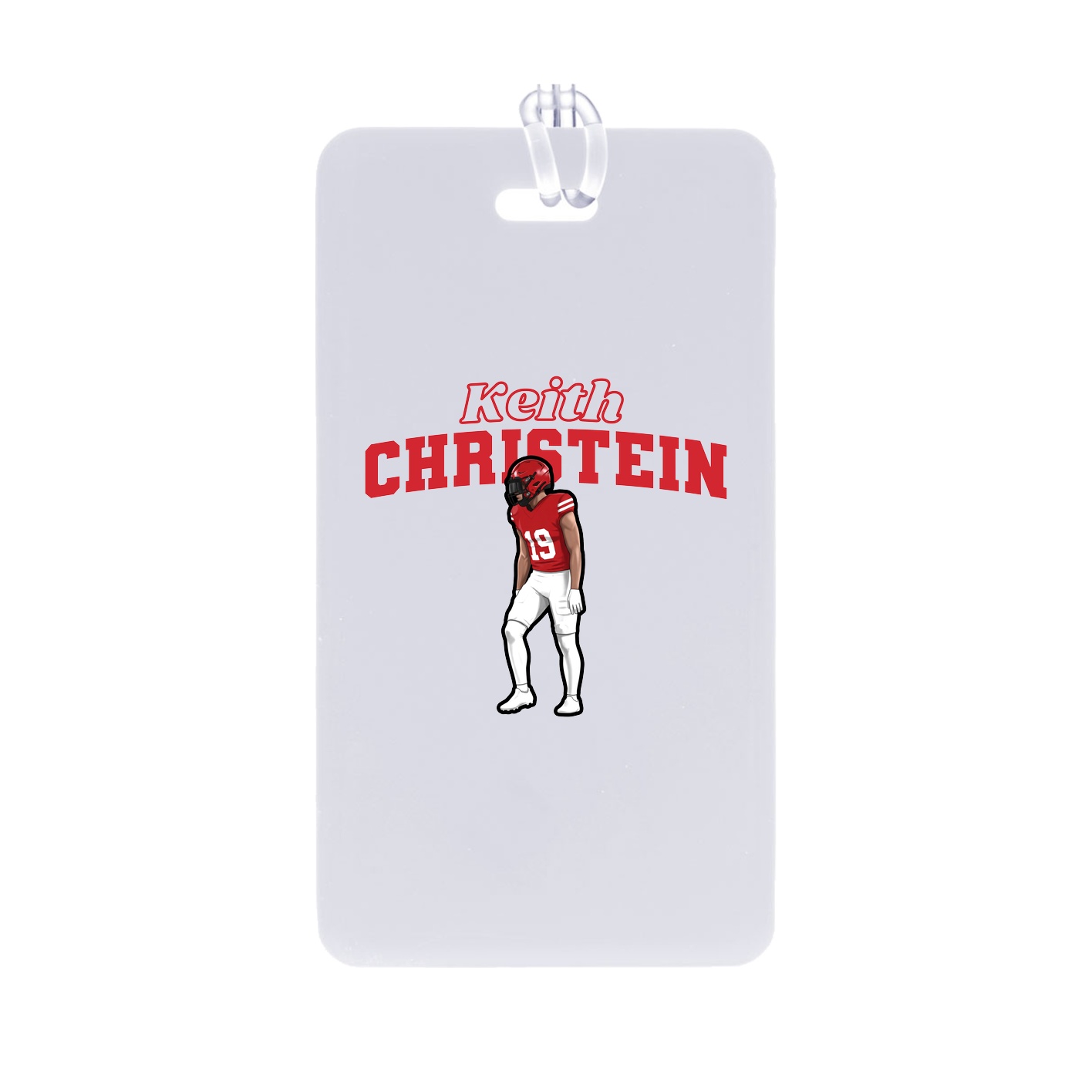 Bag Tag — Name Arch in Classic