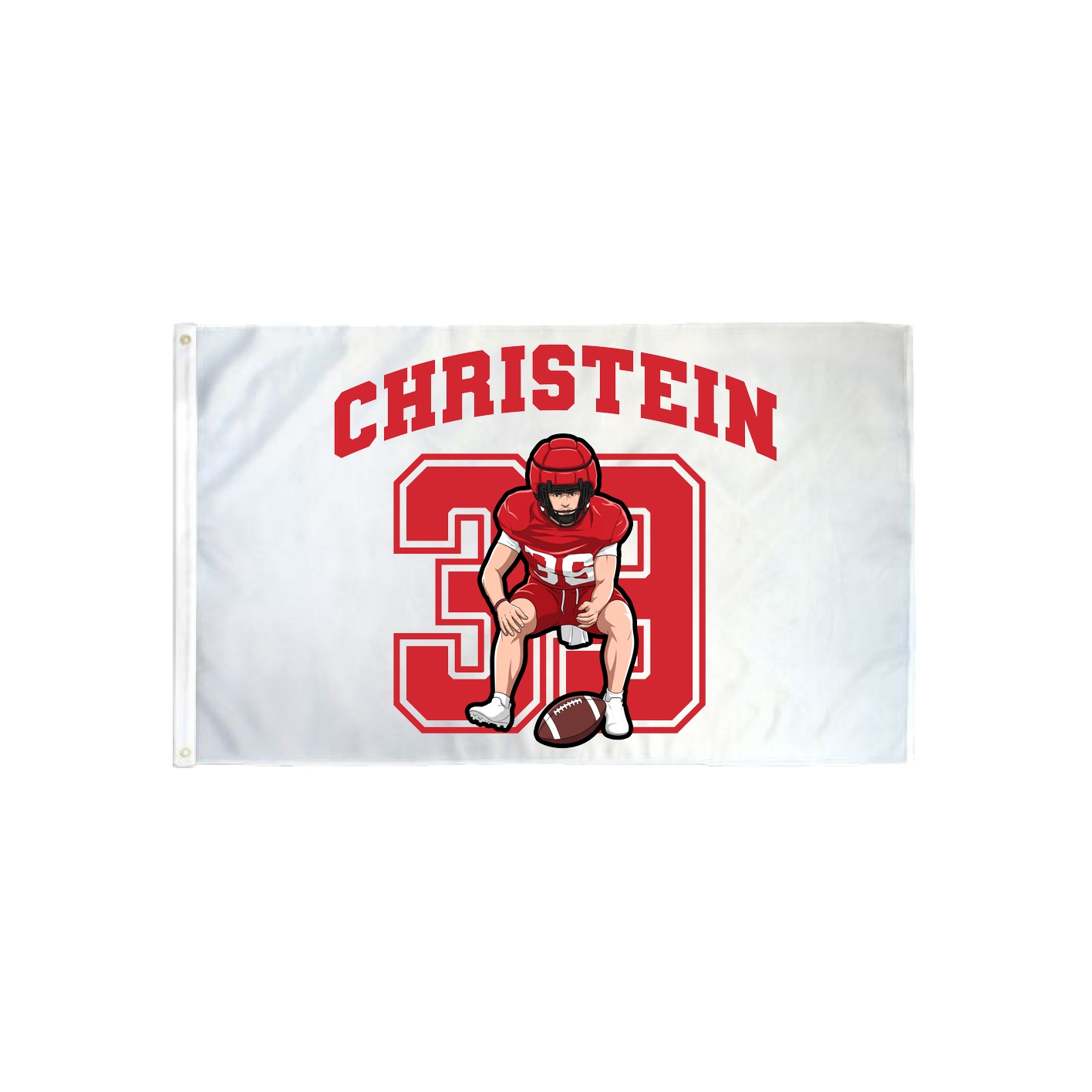 3x5 Flag — Number in Classic