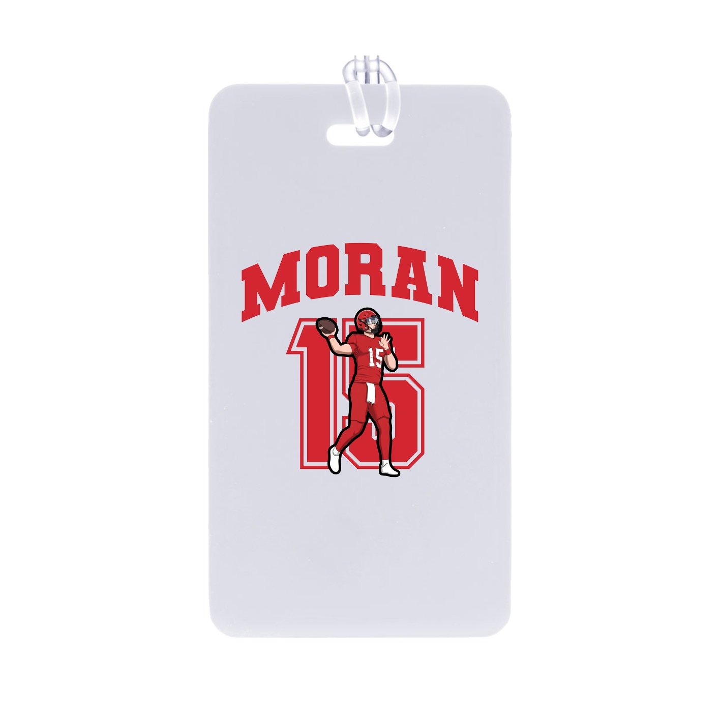 Bag Tag — Number in Classic