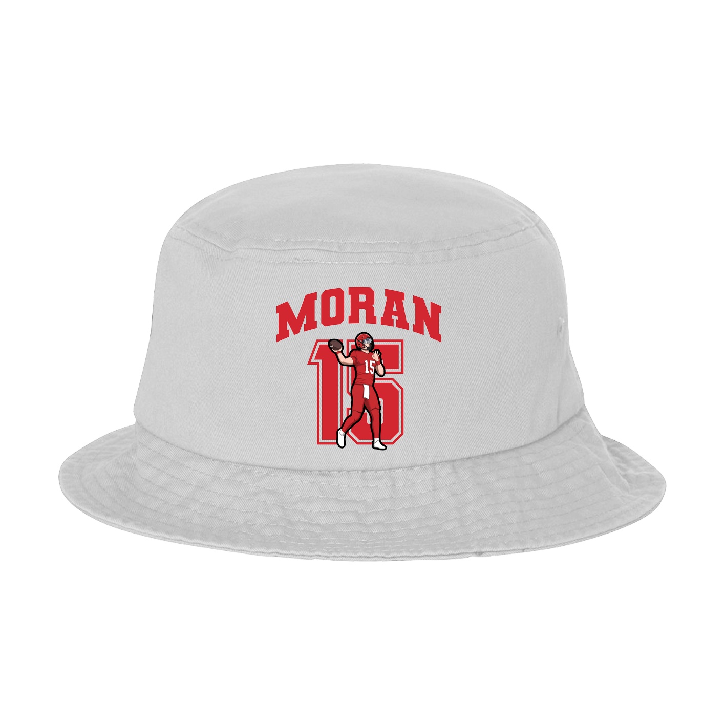 Bucket Cap — Number in White
