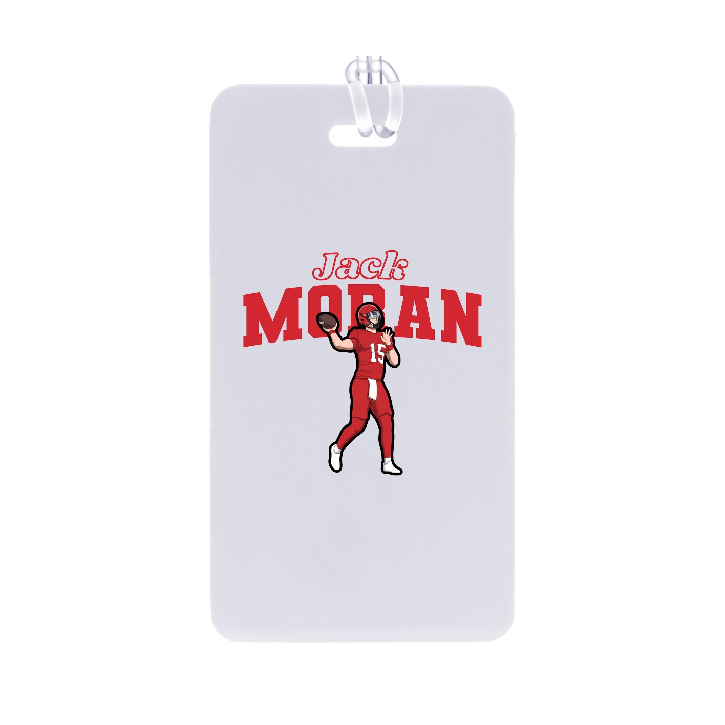 Bag Tag — Name Arch in Classic