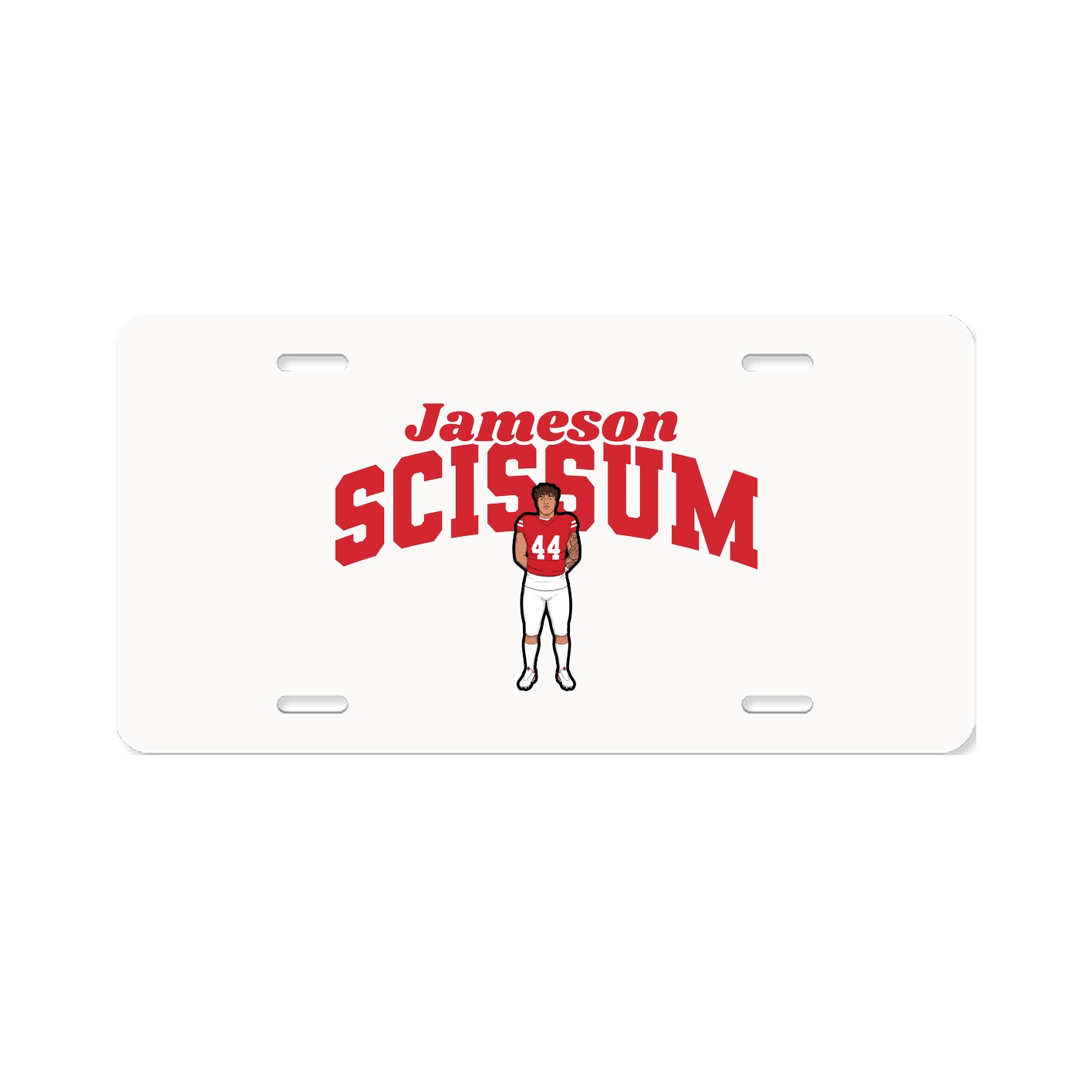 License Plate — Signature Arch in Classic